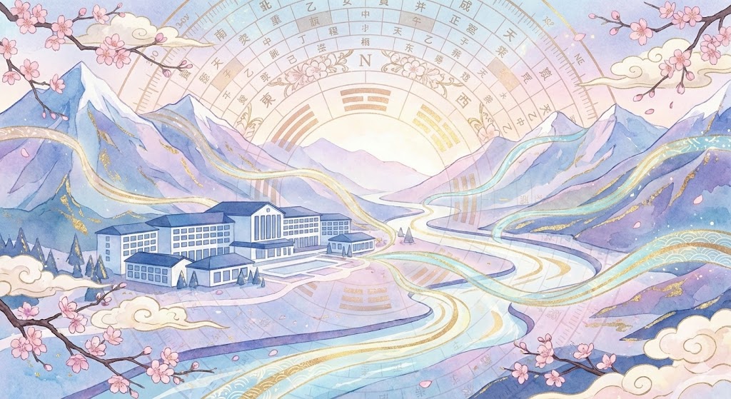 風水リゾート 龍脈 背山臨水 資産価値向上 インバウンド投資