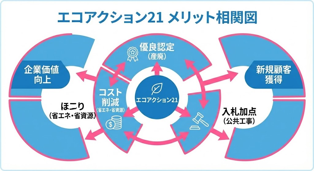 エコアクション21 メリット 産廃優良認定