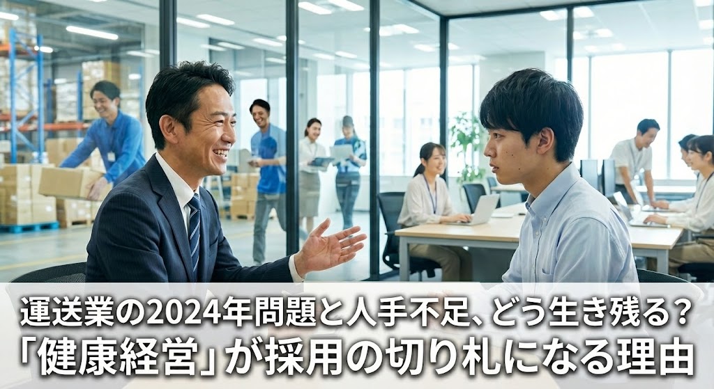  運送業の2024年問題と人手不足 