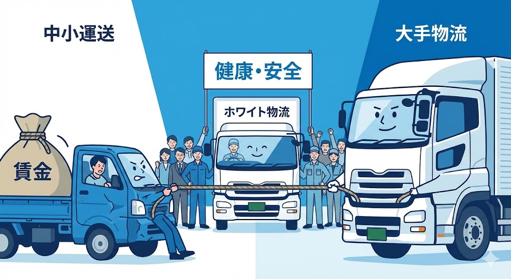 運送業 賃上げ競争 差別化戦略