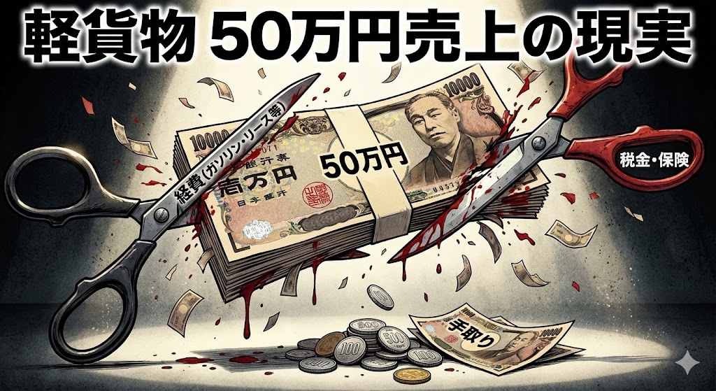 軽貨物 届出 自分 行政書士 違い